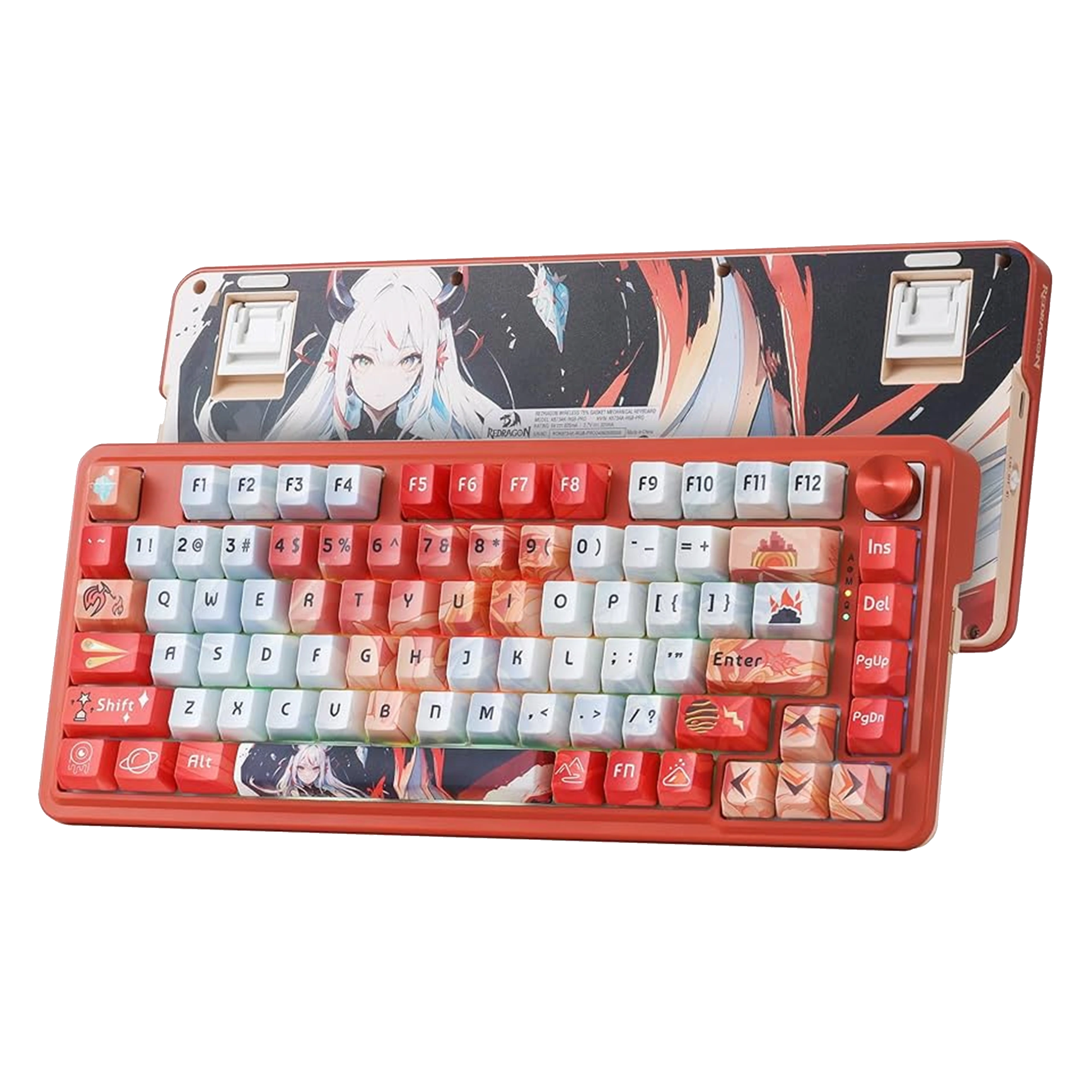 Bàn phím cơ gaming 3 chế độ REDRAGON UCAL K673AK PRO Anime